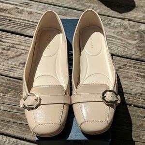 Cole Haan Demi Driver II blush pink patent leather